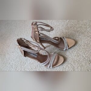 Steve Madden Women's Strappy Sandals - Rose Gold